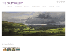 Tablet Screenshot of dolby-gallery.com
